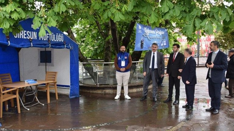 Vekaletle Kurban Bağış ve Tanıtım Standı Açıldı